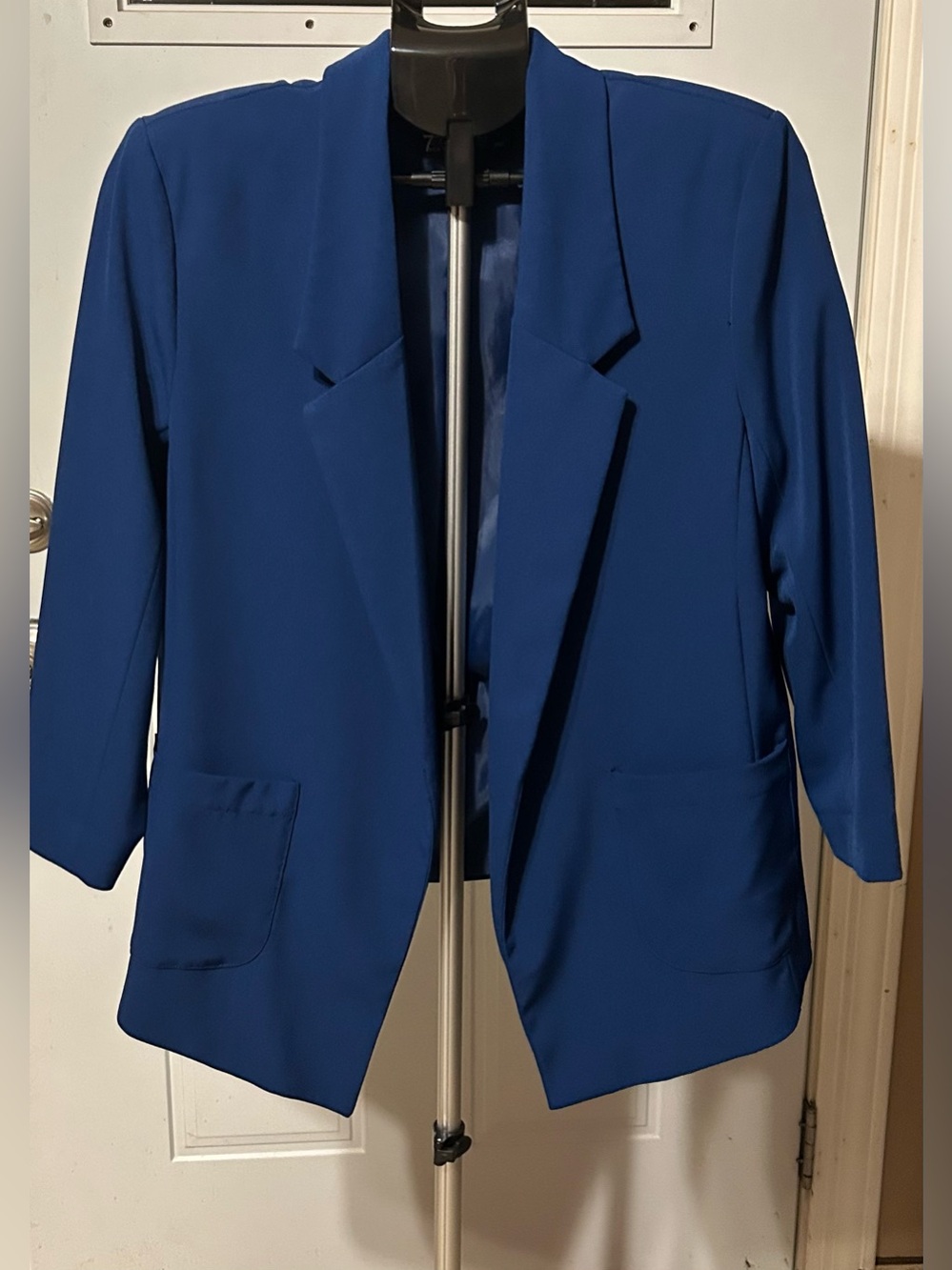 New York & Company woman’s Royal Blue Jacket - 7th Avenue Design Studio